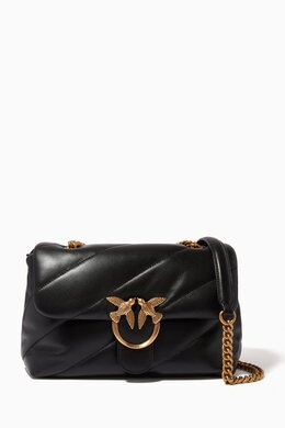 Pinko Classic Love Puff Bag in Maxi Quilt Nappa 215973486_13