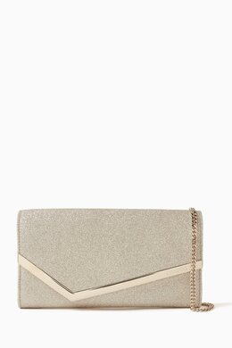 Jimmy Choo Emmie Clutch Bag in Glittered Fabric 216487926_247