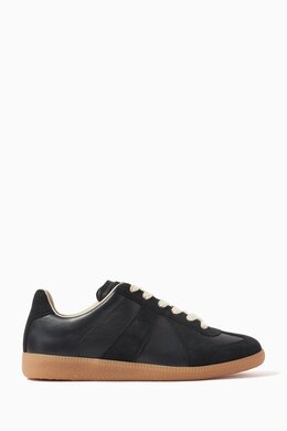 Maison Margiela Replica Low-top Sneakers in Nappa & Suede 216871745_13