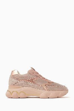 Hogan Hyperactive Embellished Sneakers in Suede 218215019_23