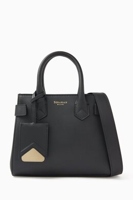 Serapian Mini Meliné Tote Bag in Seta Leather 216687766_13