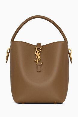 Saint Laurent Small Le 37 Bucket Bag in Calfskin Leather 216858069_15