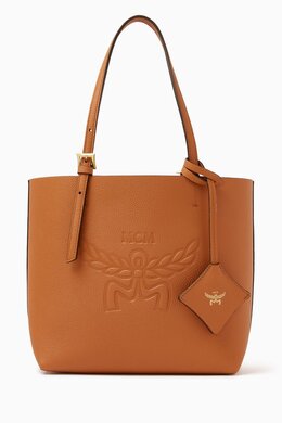 MCM Mini Himmel Shopper Bag in Leather 216736616_15