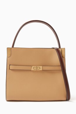 Tory Burch Small Lee Radziwill Double Bag in Leather 217156702_15