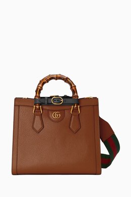 Gucci Small Diana Tote Bag in Leather 217184918_211