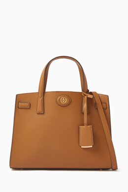 Tory Burch Small Robinson Satchel Bag in Leather 217141042_15