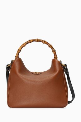 Gucci Medium Diana Shoulder Bag in Leather 217234726_15