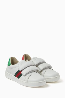 Gucci Web-stripe Sneakers in Leather 216720356_26