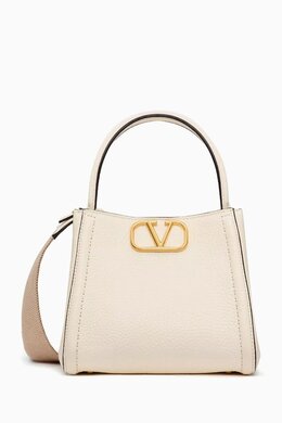 Valentino Garavani Small Alltime Top-handle Bag in Calfskin 217276660_26