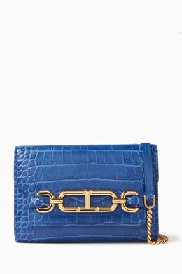 Tom Ford Mini Shoulder Bag in Printed-Croc Leather 217136965_14