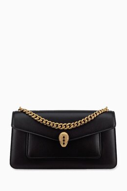 Bvlgari Serpenti East-west Chain Crossbody Bag in Calfskin 215643069_13