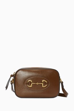 Gucci Small Horsebit 1955 Shoulder Bag in Leather 216827346_15