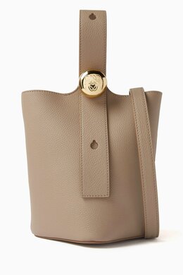 Loewe Mini Pebble Bucket Bag in Soft Grained Calfskin 216775392_179