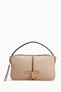 Tod's Mini T Timeless Camera Bag in Calfskin Leather 217603205_187