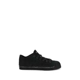 Y-3 Black Leather Low Top Sneakers - EU39/US6 y-hq2653blackoffwh-eu39/us6