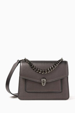 Bvlgari Serpenti Forever Chain Crossbody Bag in Nappa 217720444_13