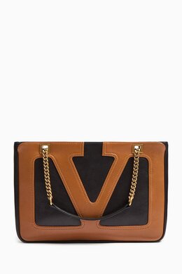 Valentino Garavani Small Viva Superstar Shopping Tote Bag in Leather 217775145_195