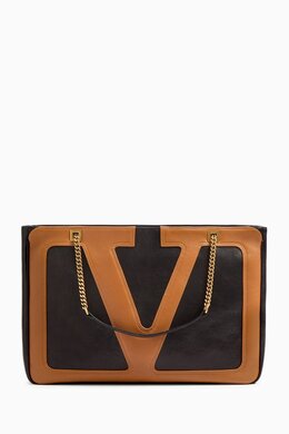 Valentino Garavani Medium Viva Superstar Shopping Tote Bag in Leather 217775165_195