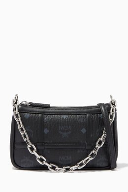 MCM Mini Delmy Shoulder Bag in Visetos 214672699_13