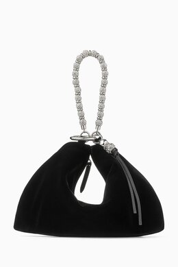 Jimmy Choo Callie Crystal-embellished Bag in Velvet 217831965_215