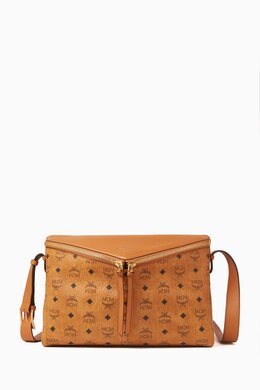 MCM Medium Diamond 3D Shoulder Bag in Coated-canvas 217768169_15