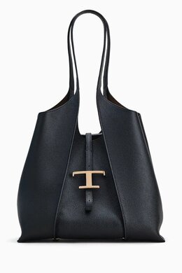 Tod's Small T Timeless Shopping Shoulder Bag in Leather 217835207_13