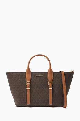 Michael Kors Small Moore Logo Tote Bag in Coated-canvas 217929834_15