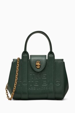 Marc Jacobs Mini Turnlock Crossbody Tote Bag in Italian Leather 217231715_189