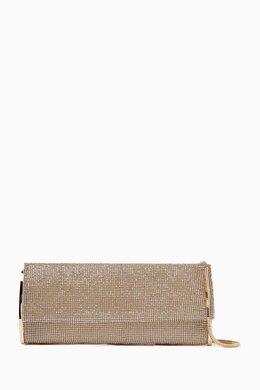 Benedetta Bruzziches Kate Clutch Bag in Crystal Mesh 217990585_248