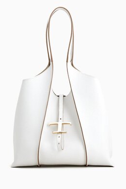 Tod's Small T Timeless Shopping Shoulder Bag in Leather 217835111_26