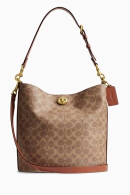Coach Willow Bucket Bag in Signature Canvas 217774588_202