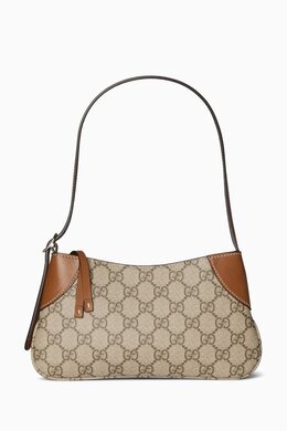 Gucci GG Emblem Super Mini Shoulder Bag in Monogram Canvas 217716383_15