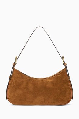 Staud Pine Shoulder Bag in Suede 217789899_15