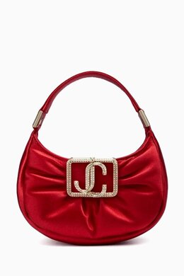 Jimmy Choo Mini Edie Hobo Bag in Puffed Satin 217842157_25