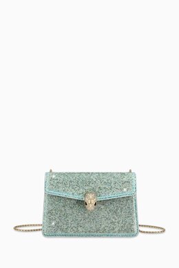 Bvlgari Mini Serpenti Forever Crossbody Bag in Suede 218046953_4130