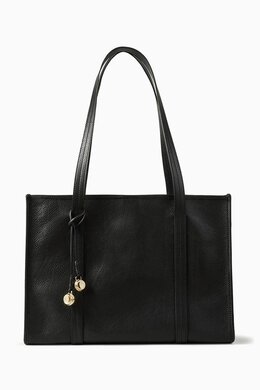 Sandro Shopping Tote Bag in Grained Leather 217954536_13