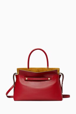 Tory Burch Mercer Textured Satchel Bag in Leather 217852036_25