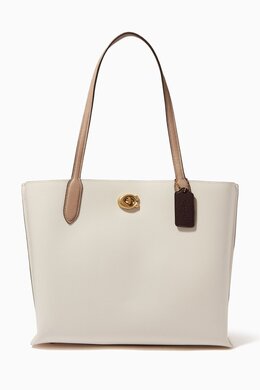 Coach Willow Tote in Colorblock Leather 213974703_26