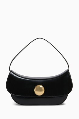Marni Medium Butterfly Shoulder Bag in Leather 217572765_13
