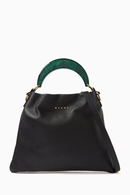 Marni Small Venice Hobo Bag in Leather 217227916_20