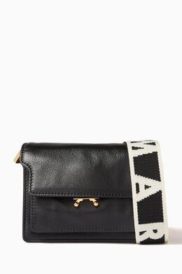 Marni Mini Logo Shoulder Bag in Leather 217227918_13