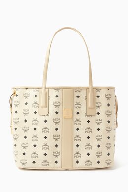 MCM Medium Reversible Liz Shopper Tote Bag in Visetos Monogram Canvas 216292554_179