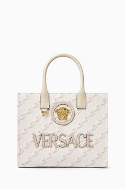 Versace La Medusa Small Tote Bag in Canvas 217892258_195