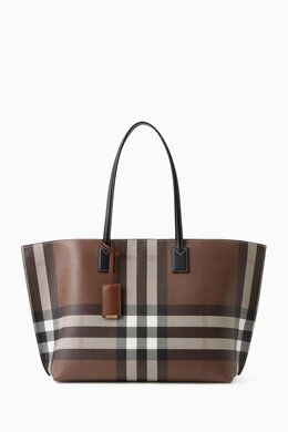 Burberry Medium Check Tote Bag 217617439_15