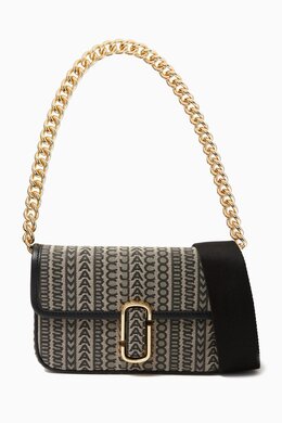 Marc Jacobs The J Marc Shoulder Bag in Monogram Canvas 215775001_7762