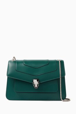 Bvlgari Serpenti Forever Shoulder Bag in Leather 216813996_20