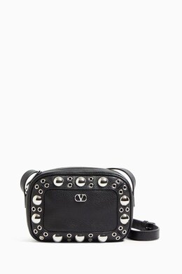 Valentino Garavani Nellcôte Shoulder Bag in Grainy Leather 218177716_14