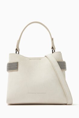 Brunello Cucinelli Monili Tote Bag in Leather 216958505_26