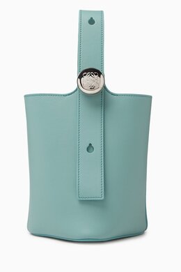 Loewe Mini Pebble Bucket Bag in Calfskin 217750749_186