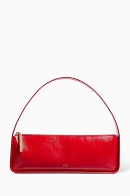 Khaite Lori Baguette Bag in Crackle Patent Leather 218190032_25